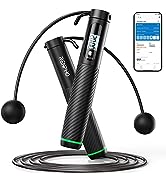 RENPHO Cordless Jump Rope, Weighted Jump Rope with Counter, Jump Ropes for Fitness, Smart Skippin...