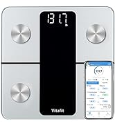 Vitafit Smart Scales for Body Weight and Fat, Weighing Professional Since 2001,Digital Wireless B...